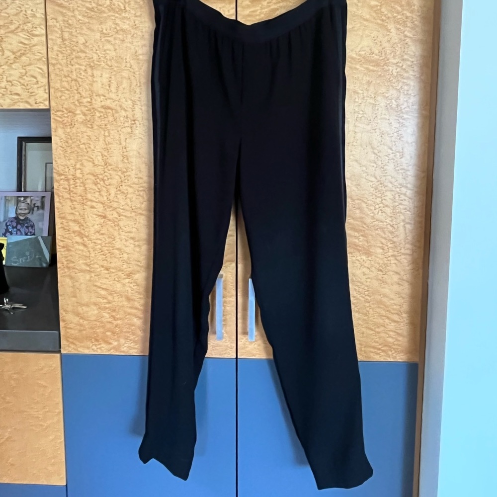 Vince Tuxedo Striped Slacks